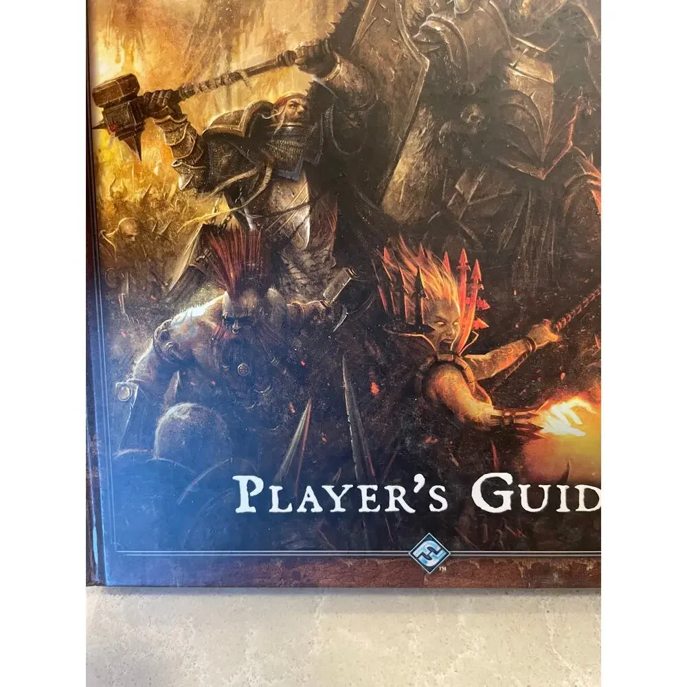 Warhammer Fantasy Roleplay Player’s Guide Hardcover RPG Tabletop  Playing RARE